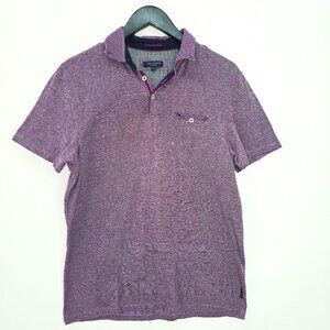 Ted Baker Purple Polo Shirt Men Size 4 / US Medium